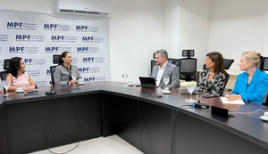 MPF recebe representantes do UNOPS em agenda sobre parceria em Maceió