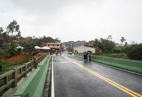 Governo inaugura ponte sobre o Rio Comandatuba em Porto Calvo e liga acesso à AL-465