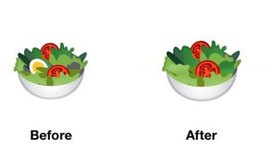 Para agradar veganos, Google tira ovos de emoji de salada