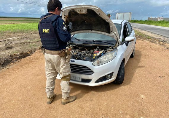 Homem é preso por receptação pela PRF em São Miguel dos Campos