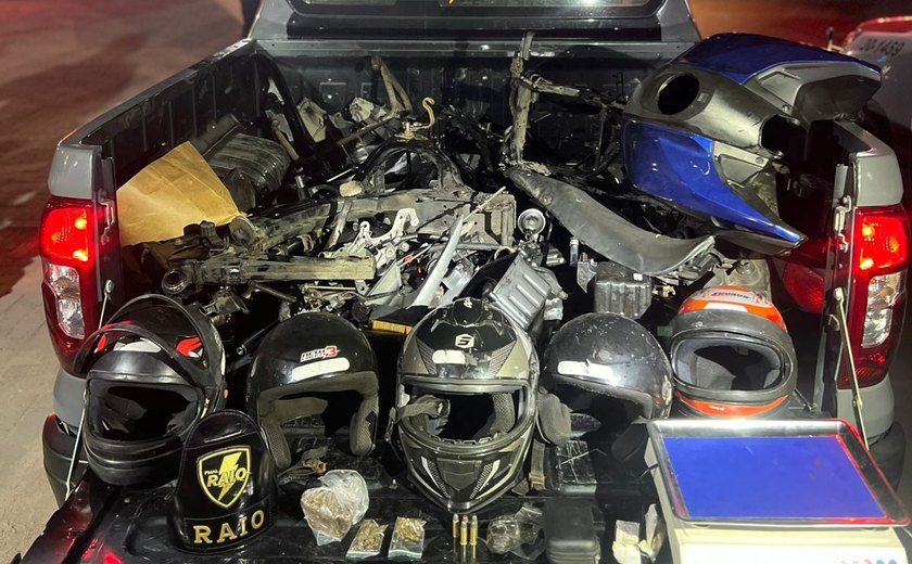 Desmanche de veículos é encontrado no Clima Bom