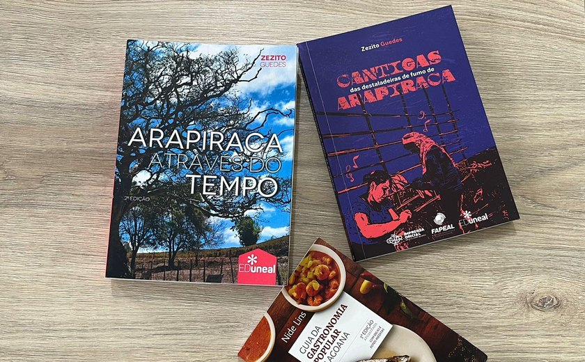 Casa da Cultura sedia lançamento de livros que contam a história de Arapiraca