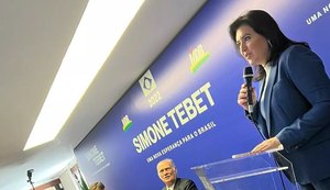 Candidata à Presidência Simone Tebet diz que urnas são confiáveis
