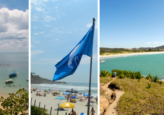 Praias brasileiras certificadas pela Bandeira Azul estão entre as 10 melhores da América Latina
