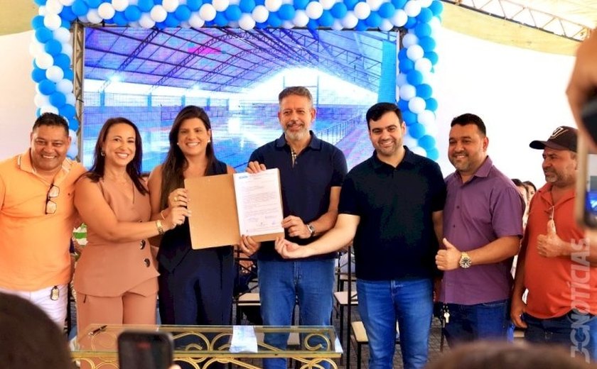 Arthur Lira leva R$ 2,5 milhões para obras nas agrovilas de Novo Lino e fortalece aliança com a prefeita Marcela Gomes