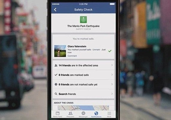 Facebook faz mudanças e melhorias em seu sistema de Check-in de Segurança