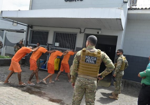 Operação transfere 175 reeducandos e impede ações de facções criminosas no sistema prisional