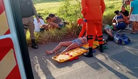 Colisão deixa quatro feridos na BR-104, em União dos Palmares