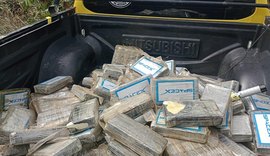 Cocaína apreendida em queda de aeronave em Coruripe é encaminhada à delegacia