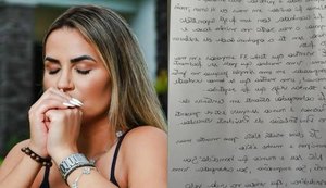 Influenciadora Deolane Bezerra escreve nova carta e afirma: 'Minha inocência será provada'
