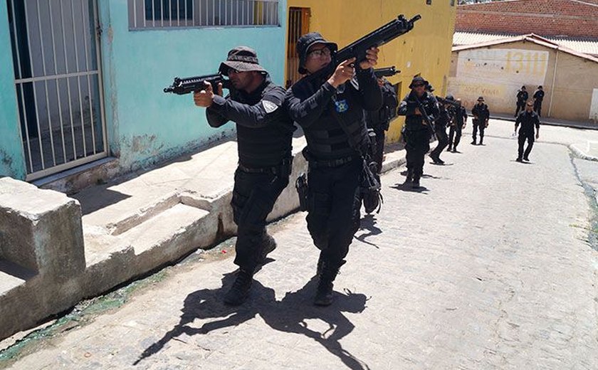 Com instrutores do RJ, Polícia Civil de AL realiza curso de Combate Urbano