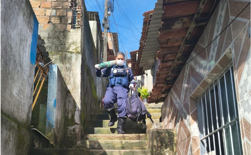 Samu atende homem com crises convulsivas em lugar de difícil acesso