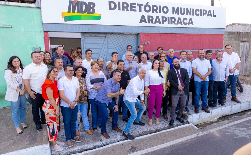 Renan e MDB montam a 'chapa dos sonhos' e podem eleger até nove vereadores em Arapiraca