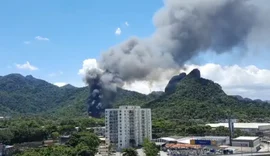 Incêndio atinge Estúdios Globo, no Rio de Janeiro