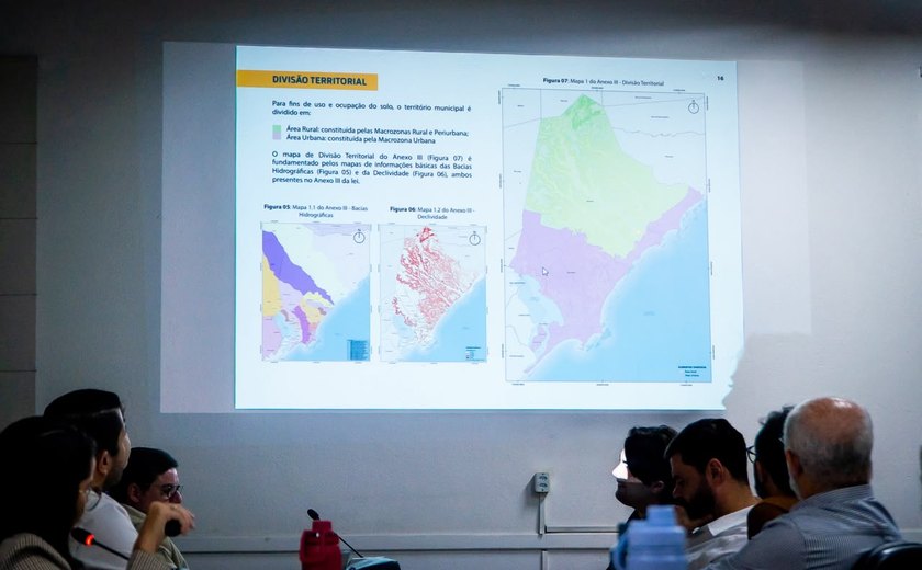 Iplam apresenta detalhes do novo Plano Diretor a vereadores de Maceió