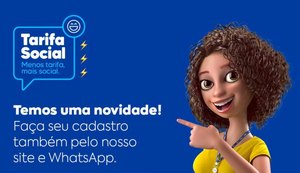 Equatorial disponibiliza novos canais para cadastro da Tarifa Social