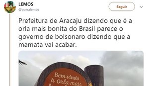 Brincadeira no Twitter vira disputa entre Maceió e Aracaju
