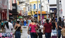 Após quatro meses de quedas, vendas no varejo sobem 2,4% em Alagoas no mês de outubro