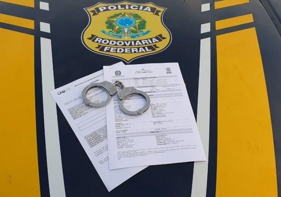 PRF prende duas pessoas nesta quinta-feira em Alagoas