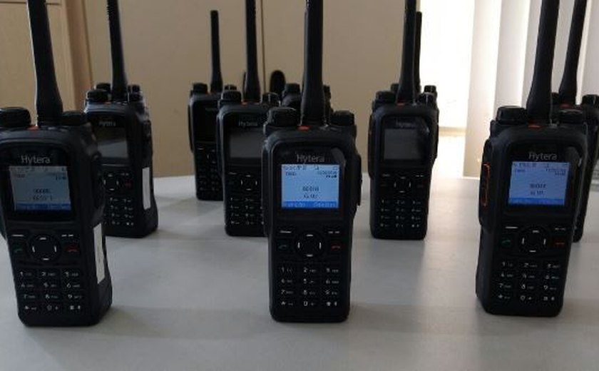 Governo de Alagoas implanta sistema de radiocomunicação na Segurança