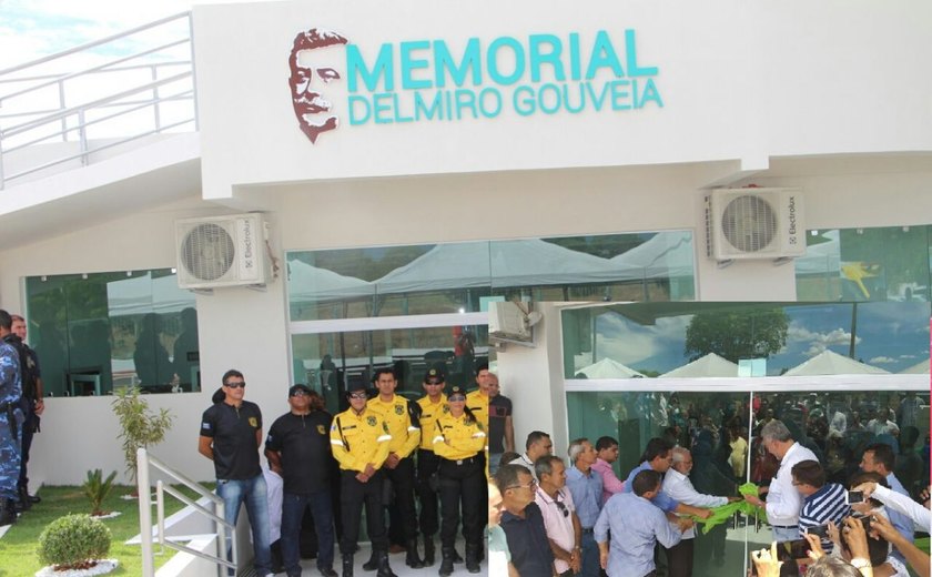 Prefeito celebra festa inaugurando Memorial do grande Delmiro Gouveia