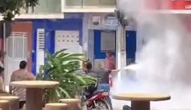 Incêndio atinge mercadinho em Feira Grande e mobiliza moradores