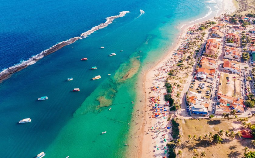 Alagoas tem a maioria das praias próprias para banho, aponta levantamento