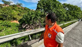 Defesa Civil de Maceió monitora Ladeira do Catolé para adotar medidas emergenciais
