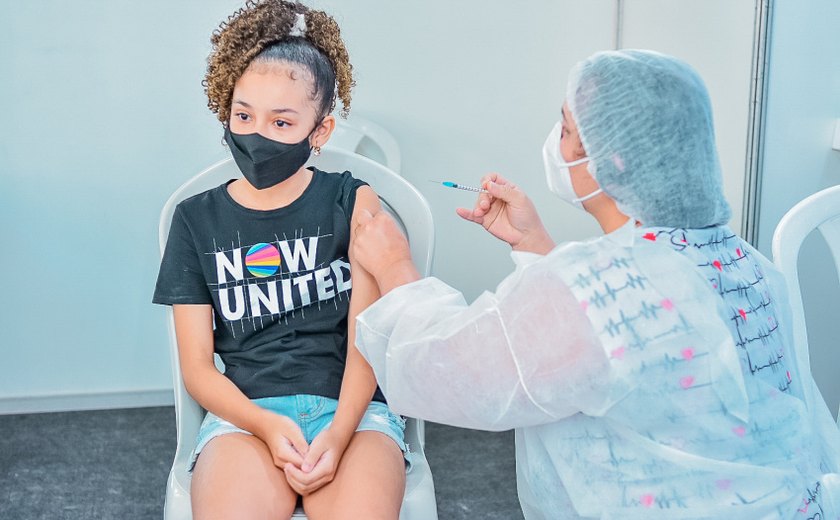 Maceió suspende temporariamente vacinação com doses da Pfizer Pediátrica para público de 5 a 11 anos
