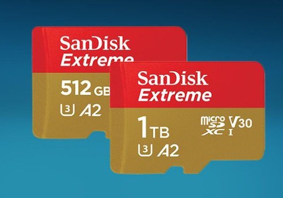 Empresas anunciam os primeiros cartões microSD de 1 TB