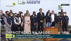 Presidente do Sindacs participa de lançamento do programa 'Saúde Com Agente' em Brasília