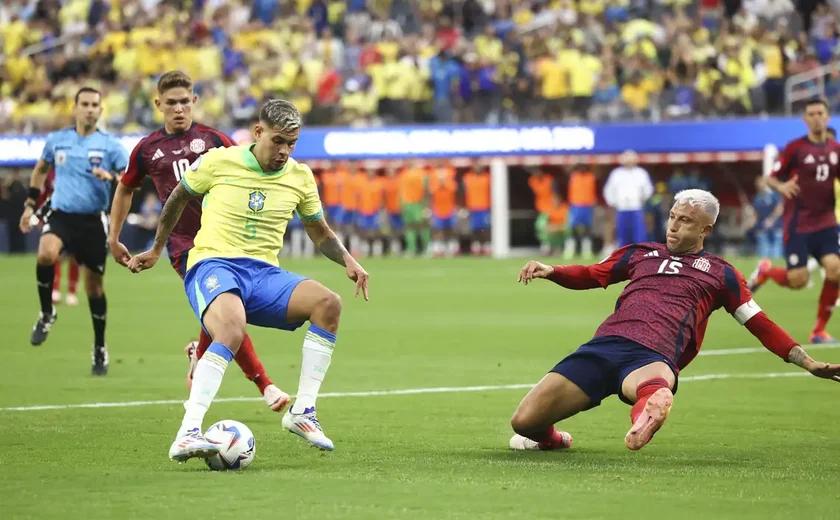 Brasil não sai do empate com Costa Rica na estreia da Copa América