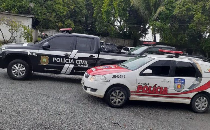 Operação conjunta cumpre mandados e prende em Maceió acusado de assaltos no Pilar