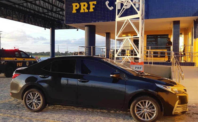 PRF recupera dois veículos em Alagoas
