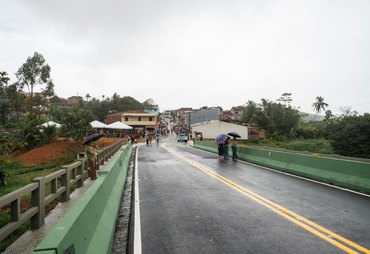 Governo inaugura ponte sobre o Rio Comandatuba em Porto Calvo e liga acesso à AL-465
