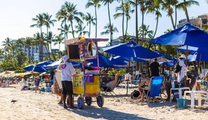 Segurança Cidadã desmente proibição de ambulantes na faixa de areia da praia