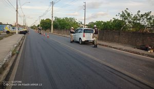 Ciclista morre após ser atropelado por veículo na AL-450; motorista fugiu sem prestar socorro