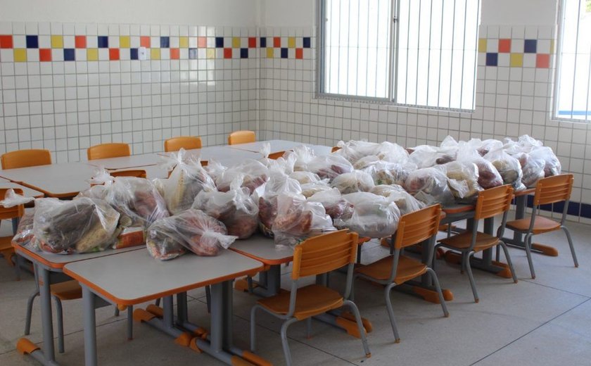 Prefeitura inicia entrega de kits de alimentação escolar a partir de quarta-feira (30)