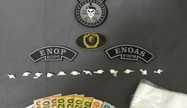 PM/AL prende mulher por tráfico de drogas em Delmiro Gouveia