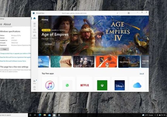 Loja de aplicativos do Windows 11 entra em testes no Windows 10 com mais recursos