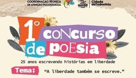 SMS divulga resultado final do “1º Concurso de Poesia: 25 anos escrevendo histórias em liberdade”