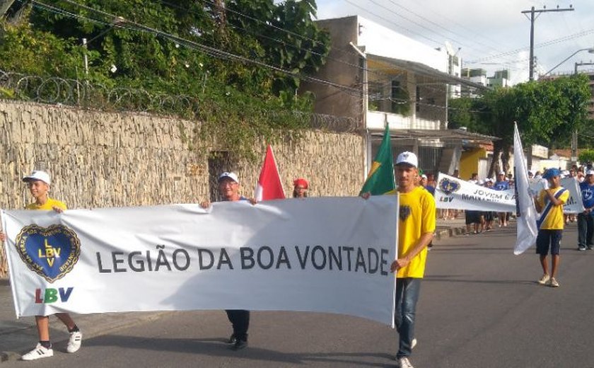 LBV promove Desfile Cívico no Barro Duro com o tema Sustentabilidade