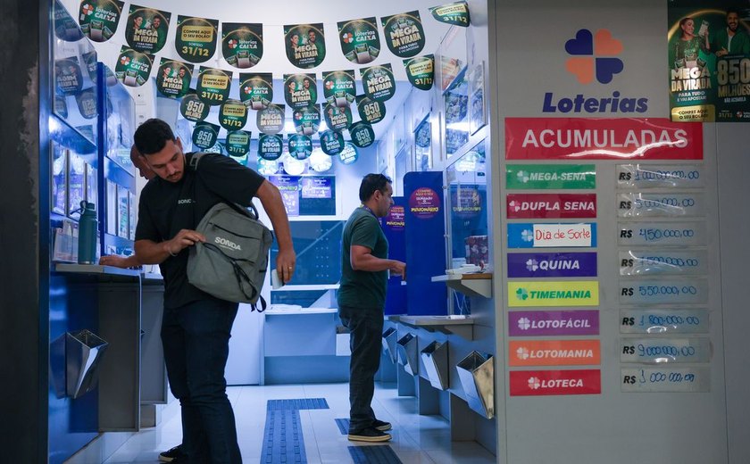 Mega-Sena acumula novamente e prêmio principal vai para R$ 145 milhões