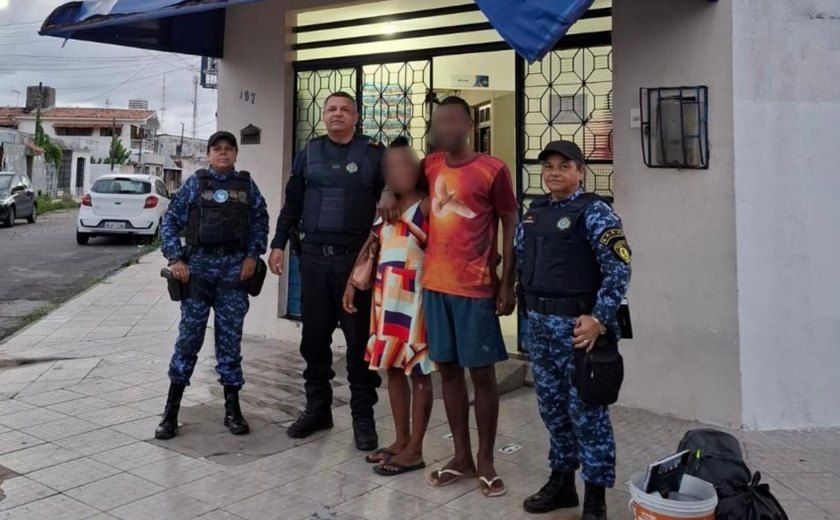Guarda Municipal de Maceió acolhe casal em situação de rua no Parque do Centenário