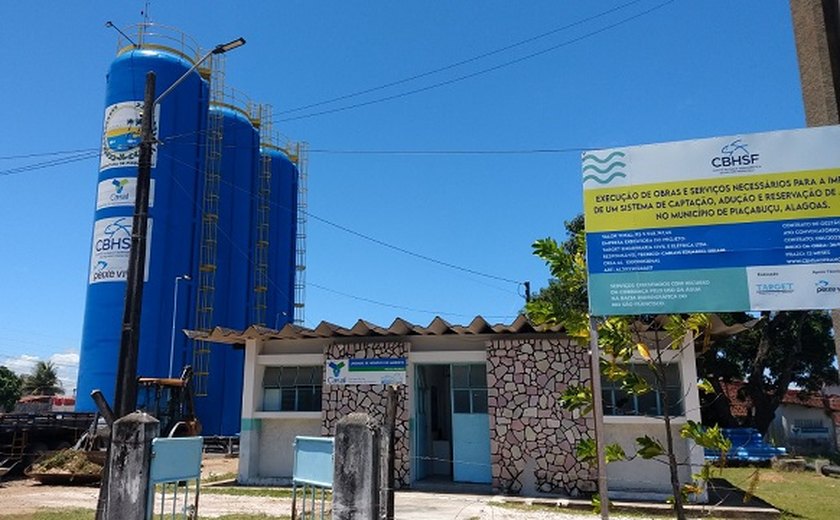 Piaçabuçu ganha nesta quinta-feira (16) novo sistema que reforça abastecimento de água