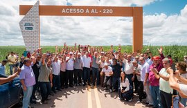 Governo de Alagoas entrega estrada que liga povoados em Junqueiro à BR-101