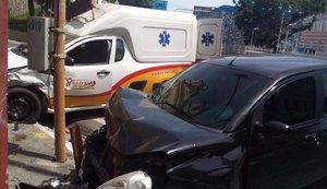 Ronda no Bairro presta os primeiros socorros a vítimas de acidente no Centro de Maceió