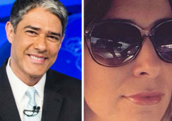 William Bonner passa feriado com a namorada em casa da família