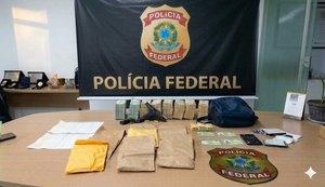 PF apreende mais de R$ 500 mil e prende dois suspeitos por crimes eleitorais em Rio Largo