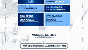 CSA inicia venda de ingressos para decisão contra o Betim